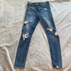 Size 4S super stretch Hirise American Eagle jeans